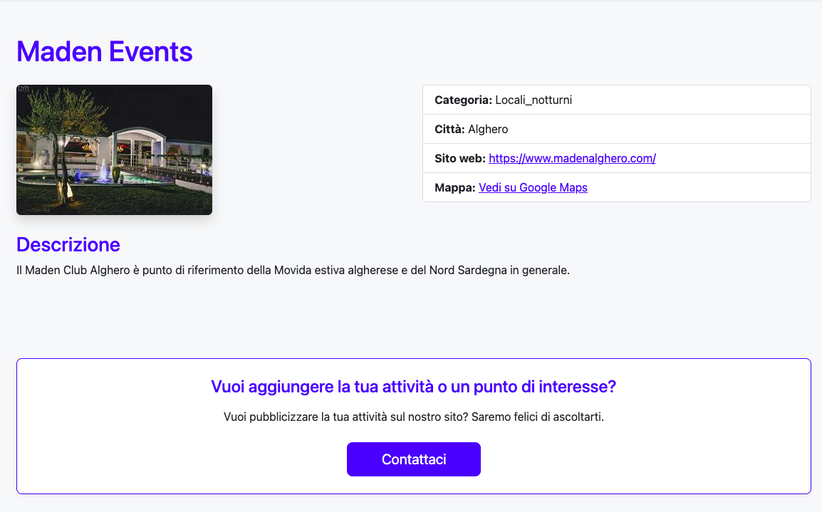 Scheda a Pagamento